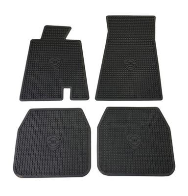 Mat set Accessories for Volvo 164 1972, black rubber