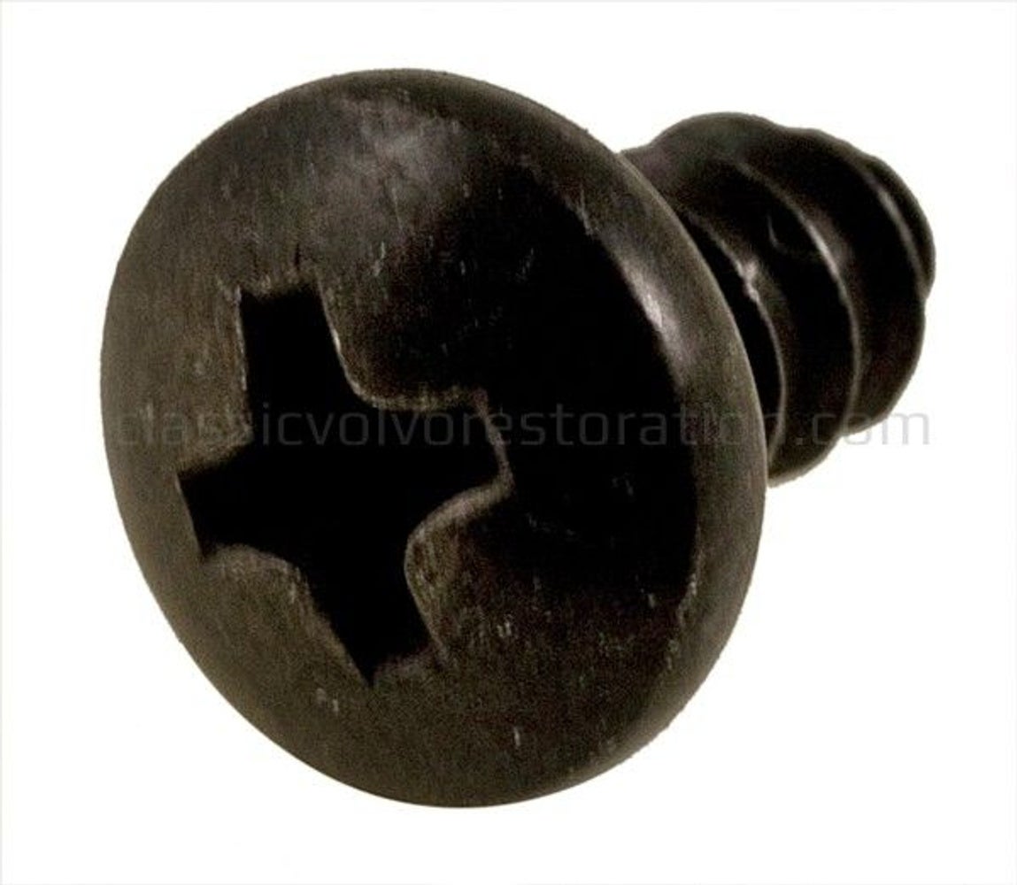 Screw cross recess RXS black for Volvo PV444, PV544, Duett, Amazon, Amazon Kombi, 1800 — bild 2 av 2