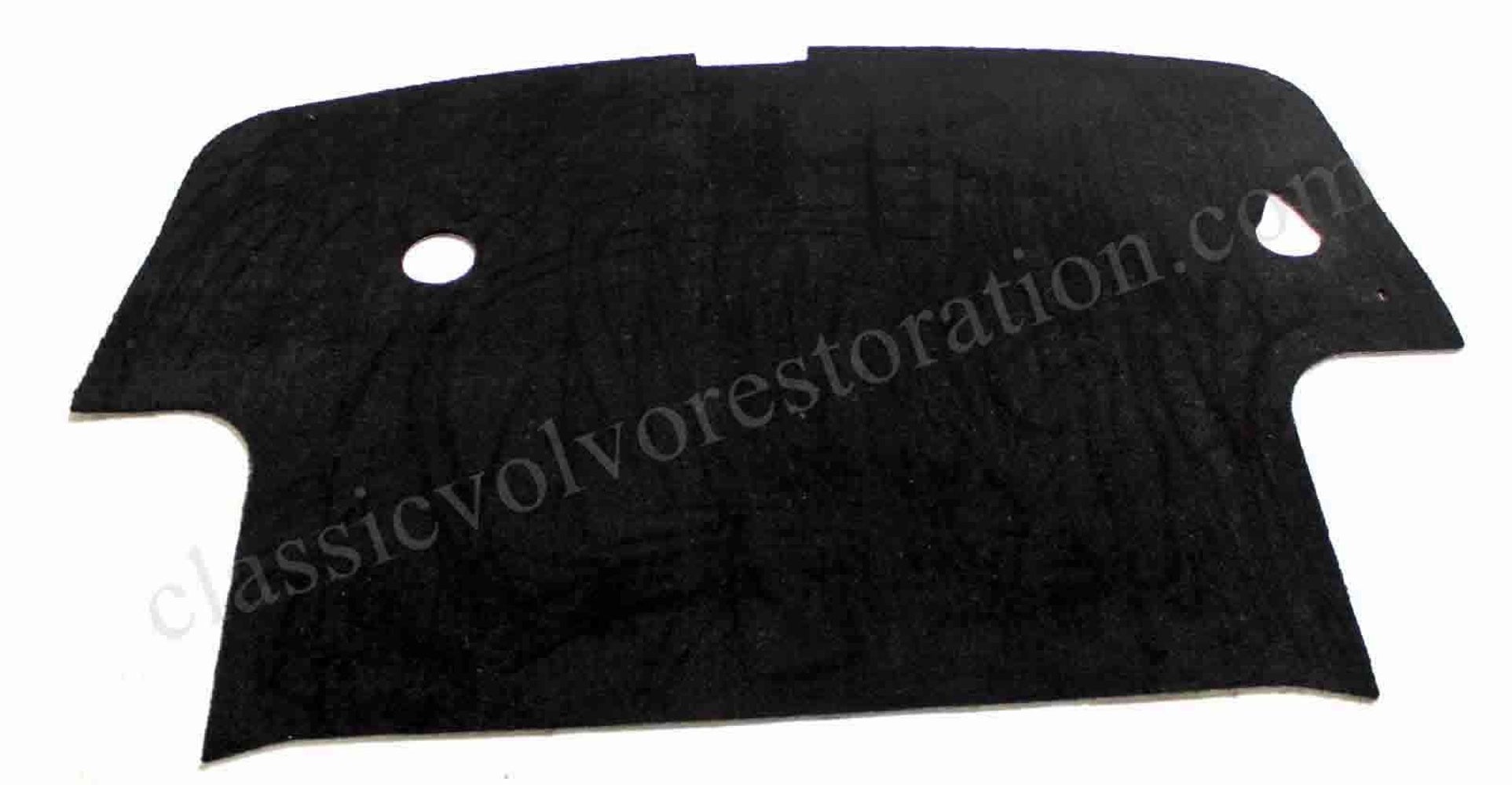 Luggage mat for Volvo 1800E black textile