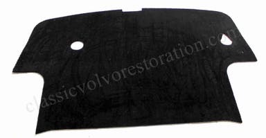 Luggage mat for Volvo 1800E black textile