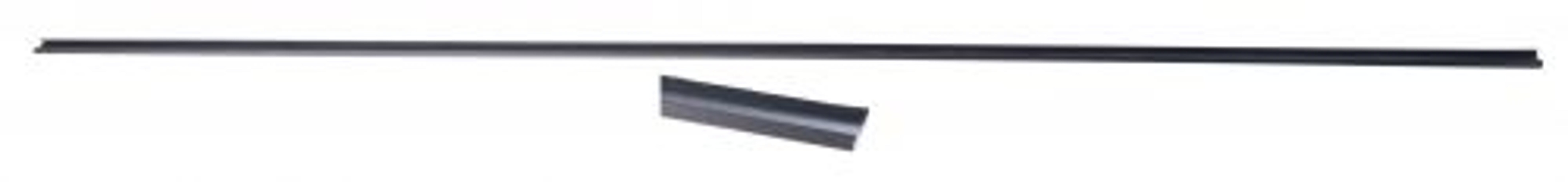 Sheet metal strip for rubber door strip for Volvo 140, 164