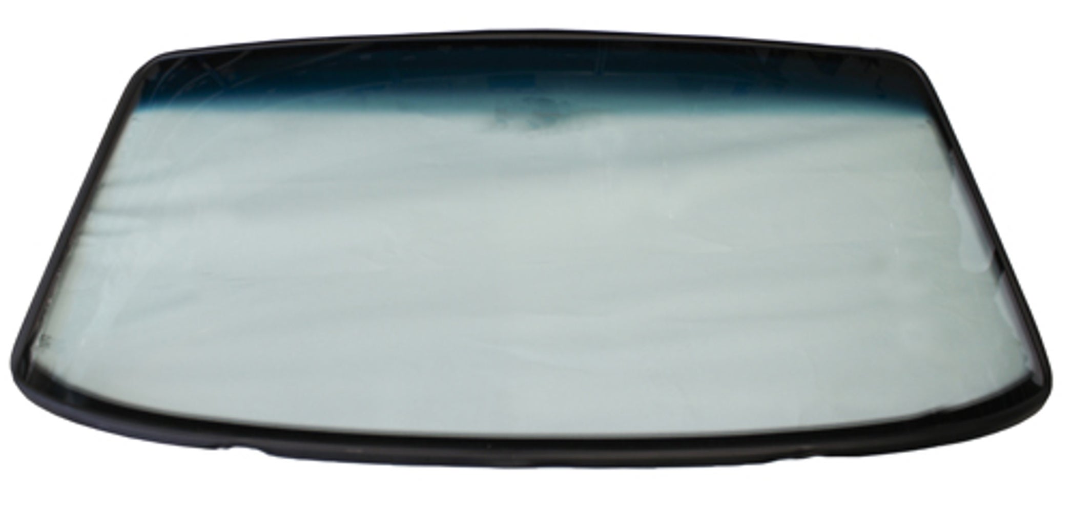 Windshield for Volvo 240, 1991-, green/blue upper edge