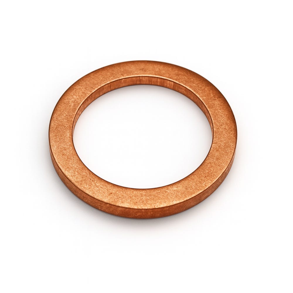 Copper washer 10x14.5 mm brake hose, flex for Volvo Amazon, Amazon Kombi — bild 2 av 2