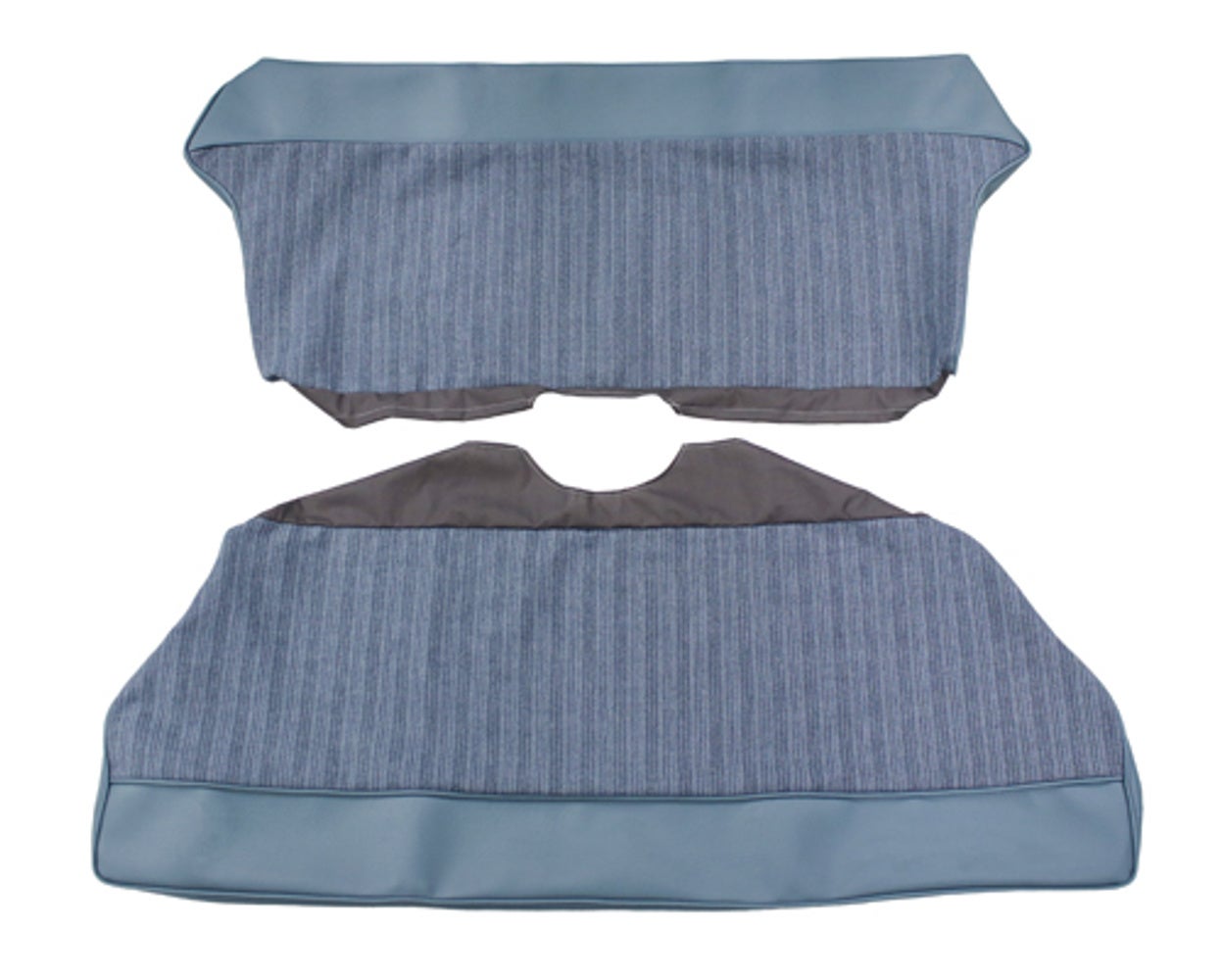 Upholstery Rear seat for Volvo PV544B 1960-61 blue
