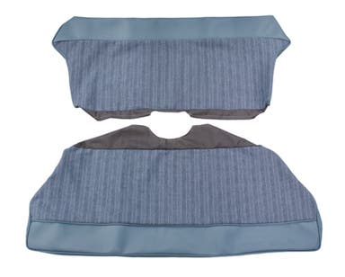 Upholstery Rear seat for Volvo PV544B 1960-61 blue