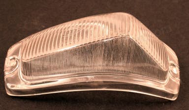 Turn signal glass white for Volvo Amazon, 1957-61, left
