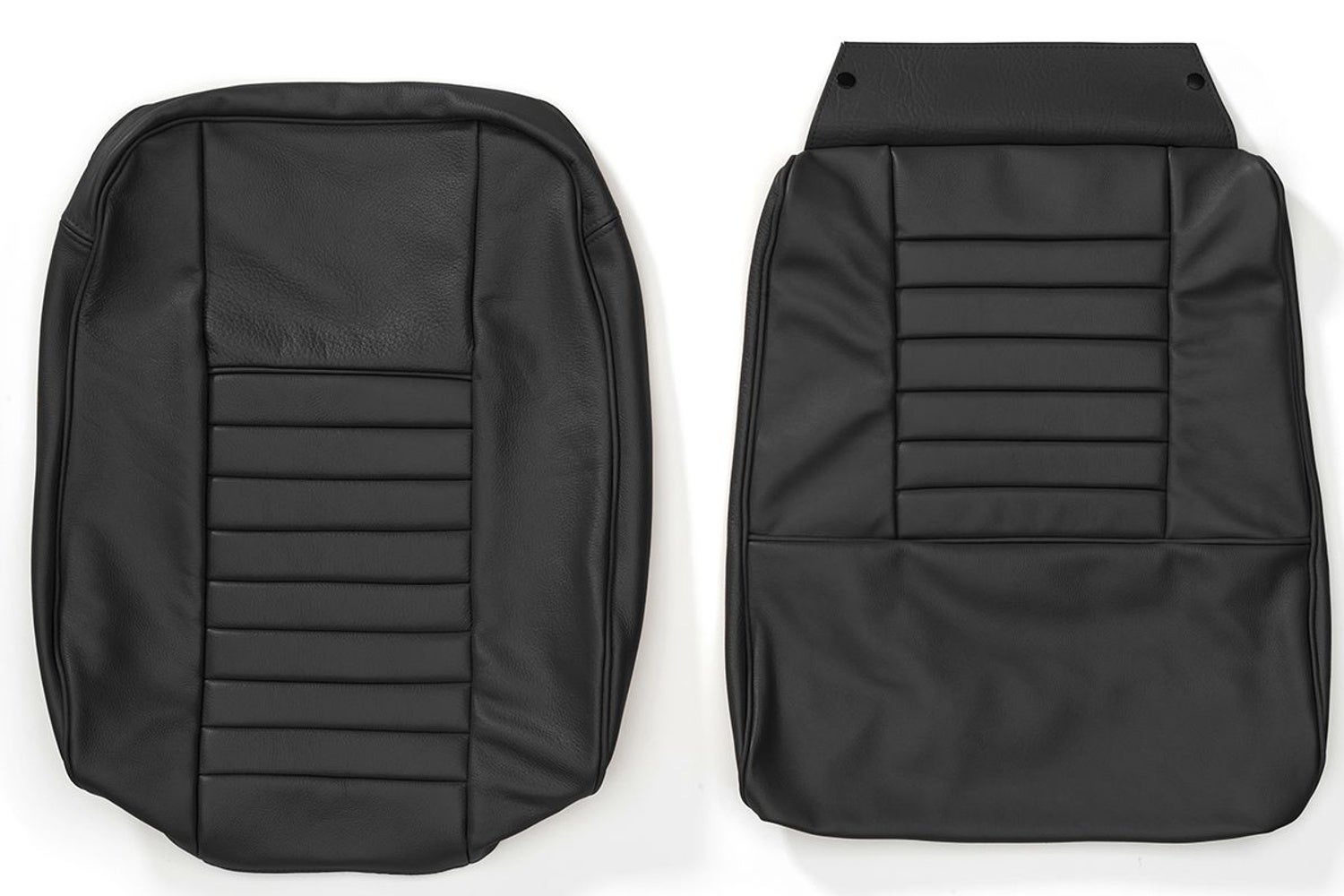 Front seat upholstery for Volvo 1800S, 1800E 1964-71 black