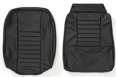 Front seat upholstery for Volvo 1800S, 1800E 1964-71 black