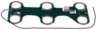 Circuit board taillight for Volvo 240, 242, 244, 244 1988-93, right