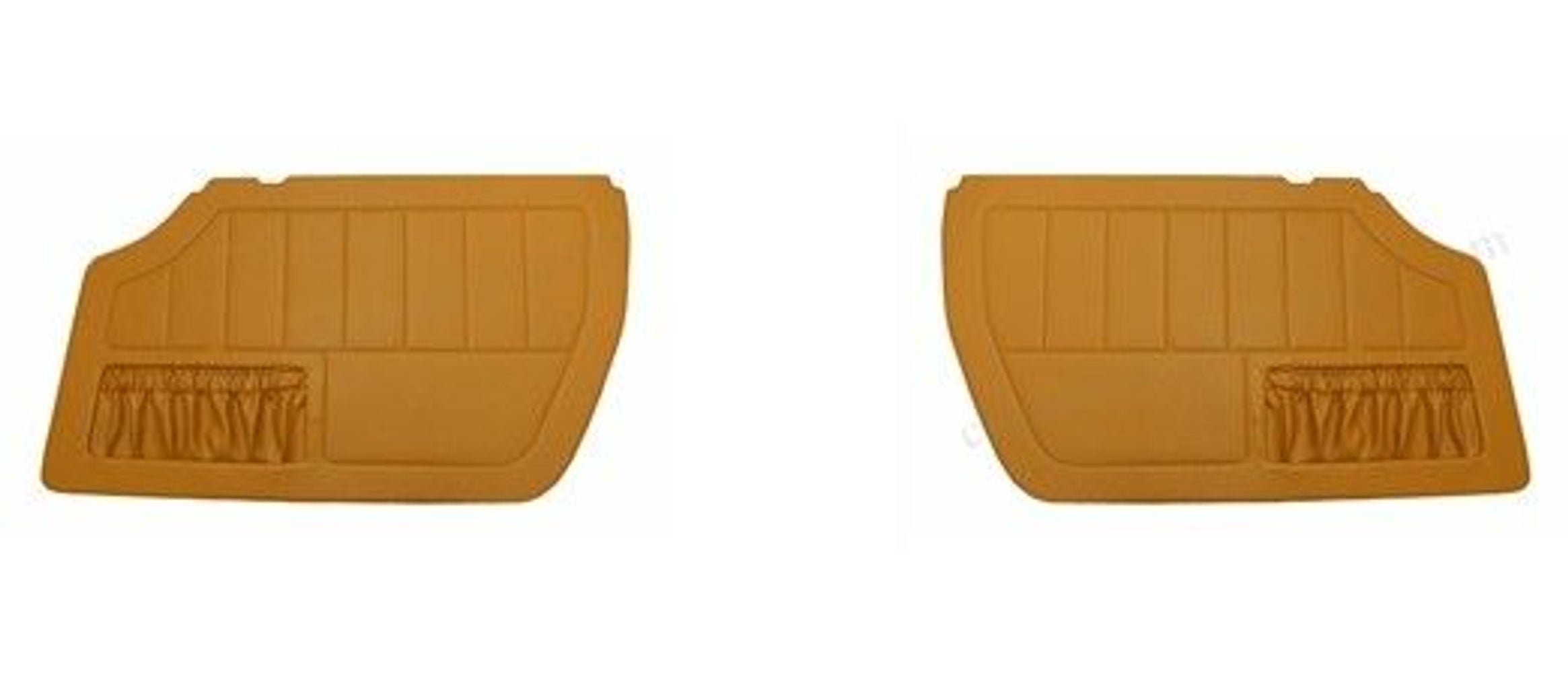 Door panels gold for Volvo 1800E, 1800ES, 1972