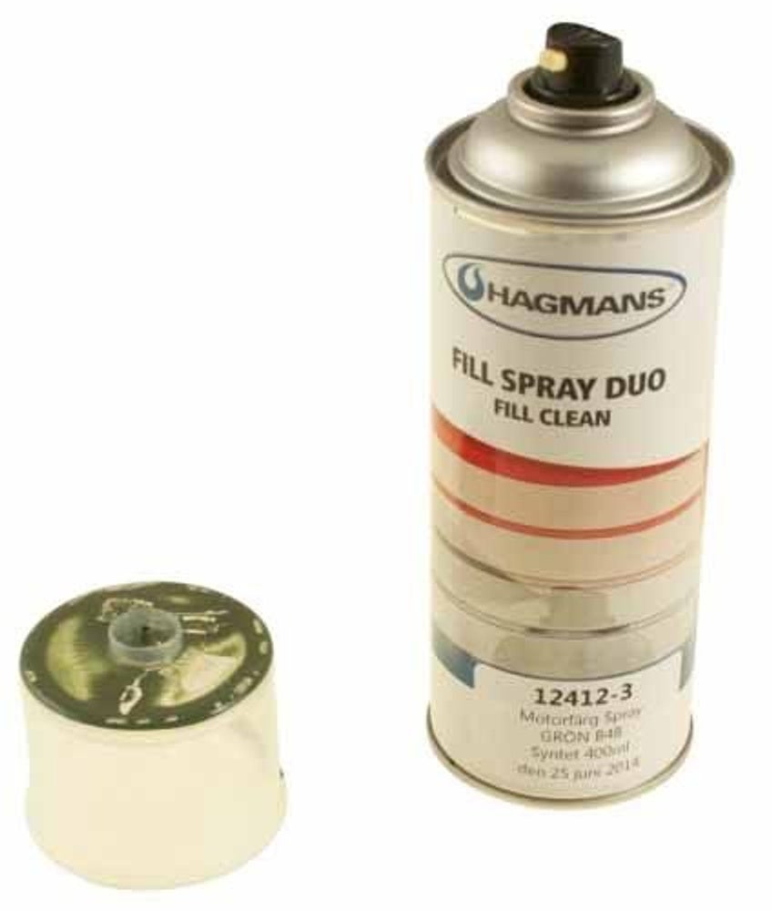 Engine paint green B4B spray 400ml
