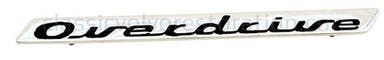 Emblem "Overdrive" for Volvo Amazon, 140, 164 luggage