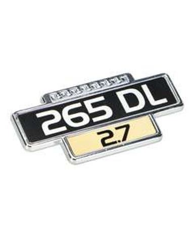 Emblem 245DL 2.1 for Volvo 245, 260, 245 1975-84
