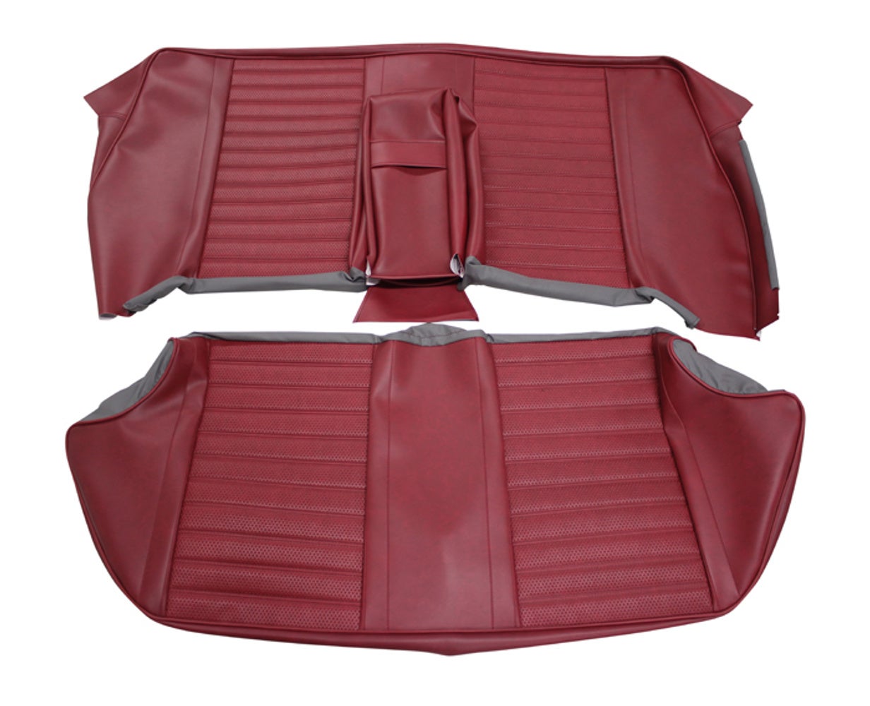 Upholstery Rear seat for Volvo Amazon 4d 1967-68 red