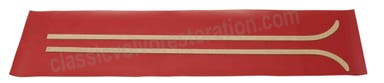 Panels B-pillar for Volvo PV544, Duett 1962-63, red