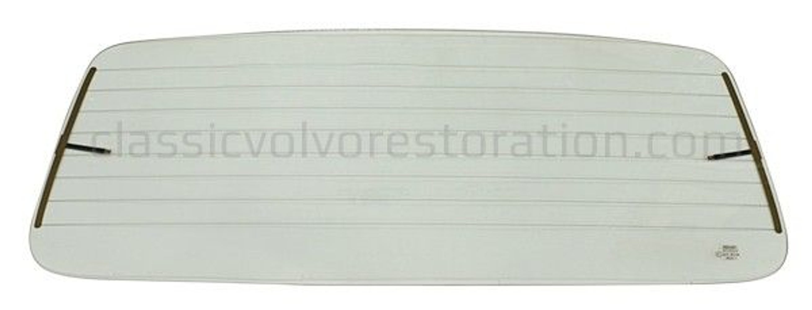 Rear window for Volvo Amazon Kombi, clear, electrically heated