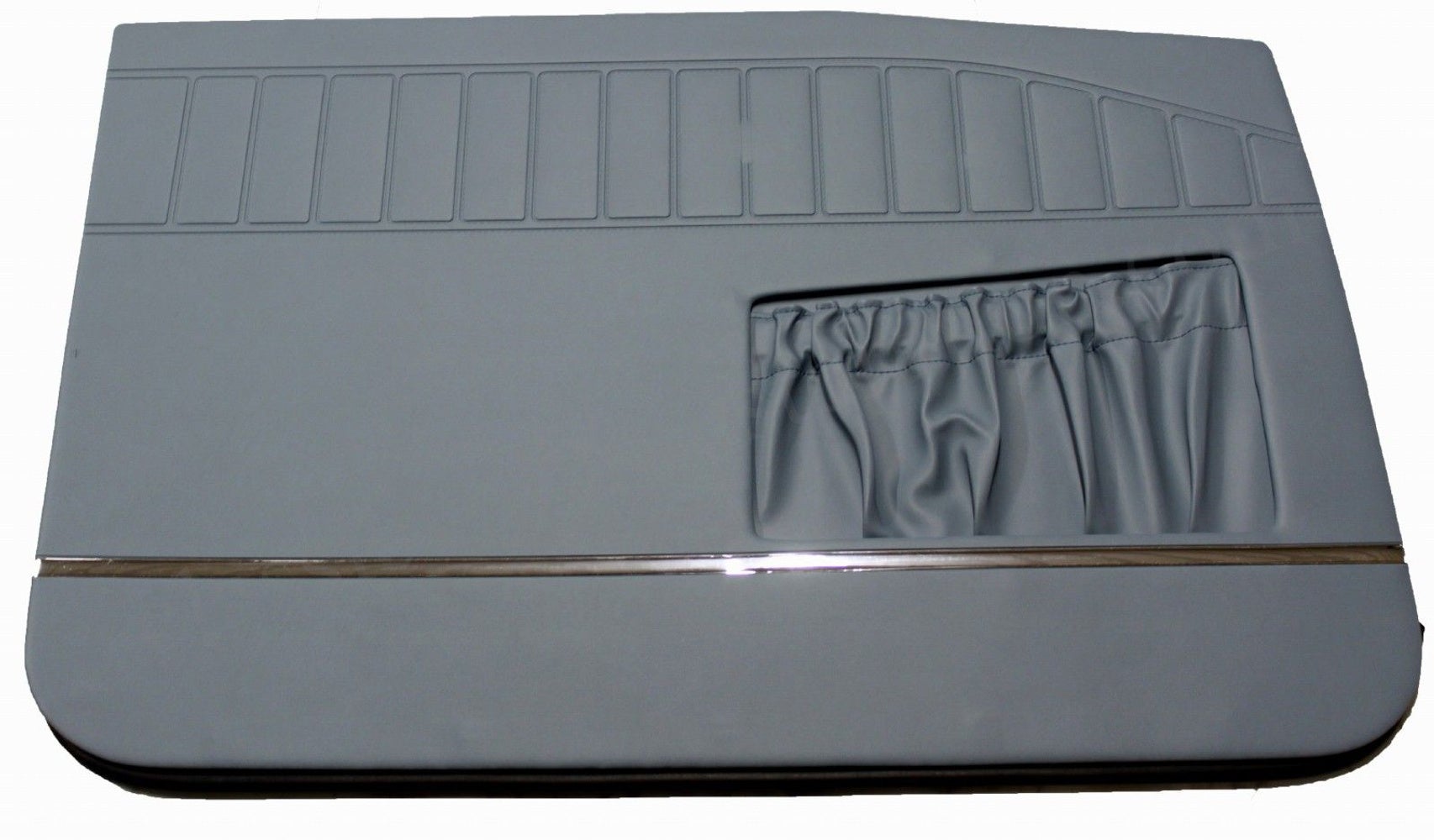 Front door panels for Volvo Amazon 4d, Amazon Kombi 1965, light blue — bild 2 av 2