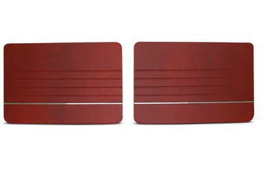 Door panel for Volvo PV544 1965-66, red, left