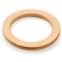 Copper washer 16.2x21.6x1.4 mm for Volvo PV444, PV544, Duett, Amazon, Amazon Kombi, 1800 — bild 2 av 2