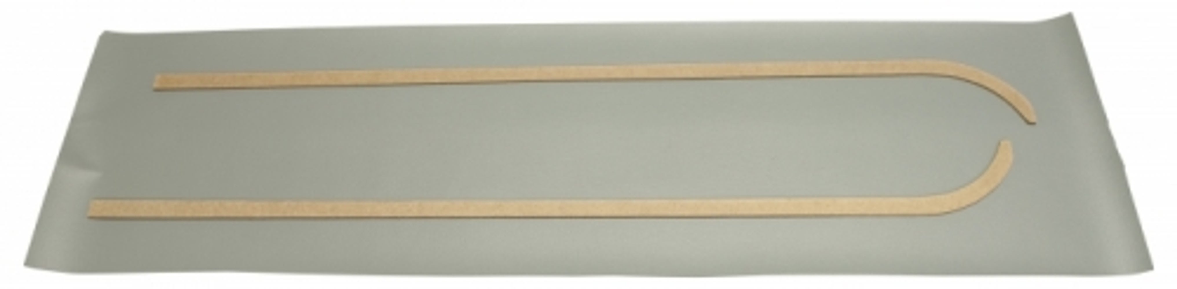 Panels B-pillar for Volvo PV544 1961-62, blue