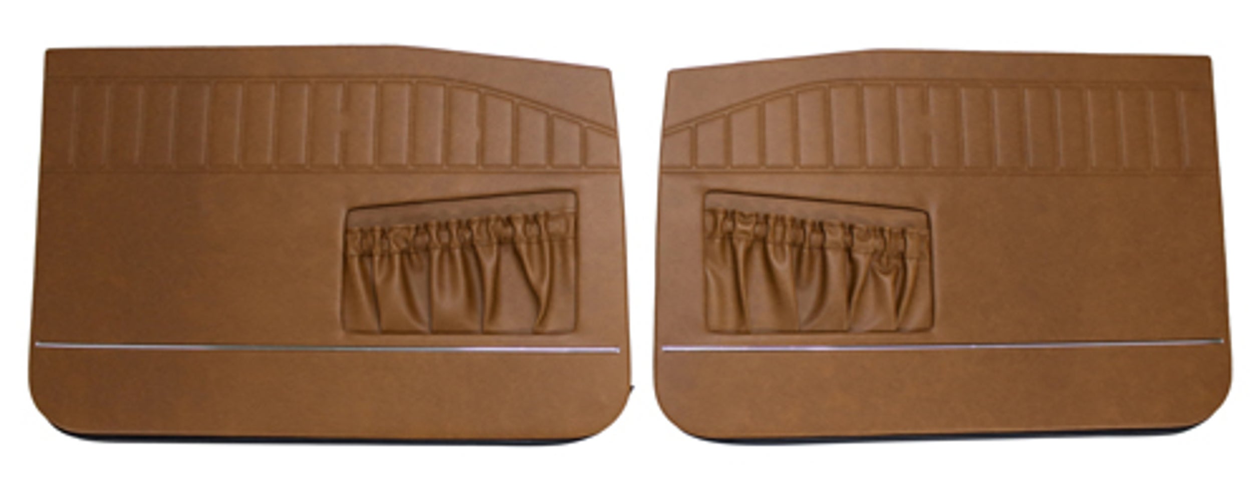 Door panels up to Volvo Amazon 4d, Amazon Kombi 1966-68, brown