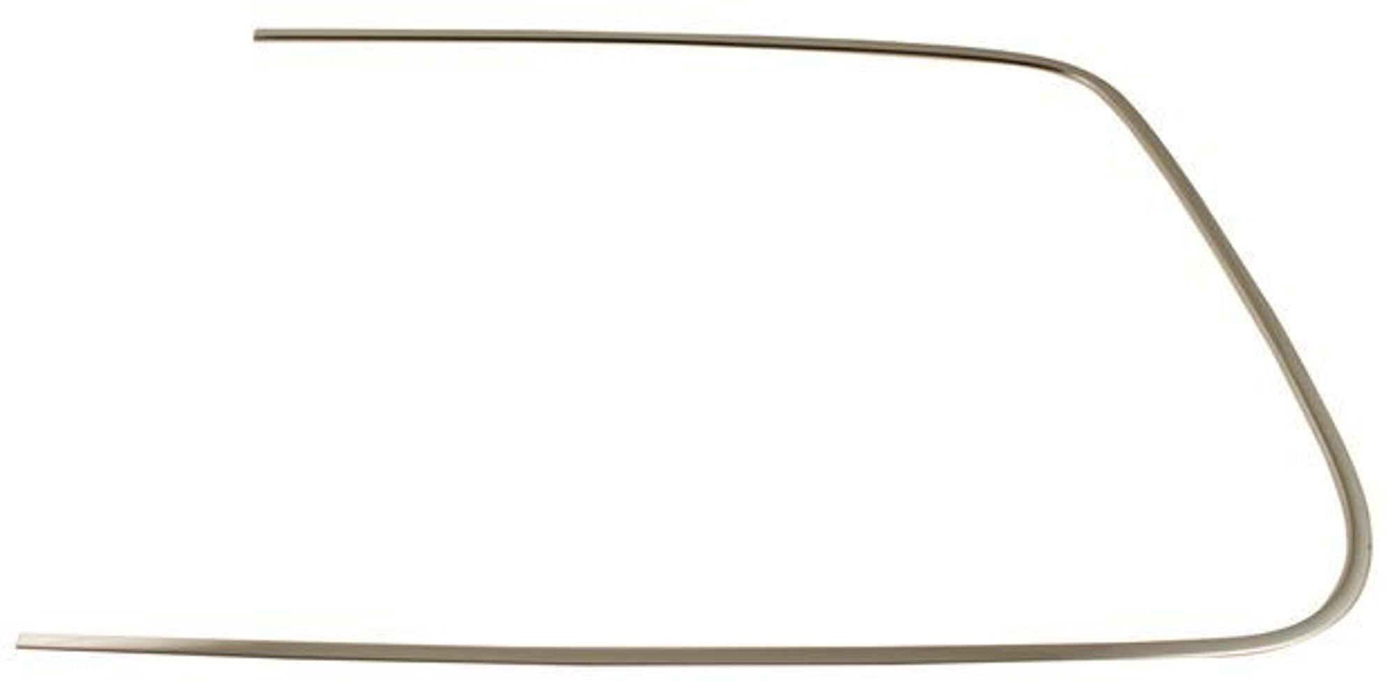 Tailgate trim strip for Volvo 240, 245, 245 1986-90, shiny, right