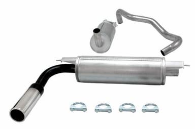 Exhaust system for Volvo 240, 1985-, 2" sport after catalytic converter
