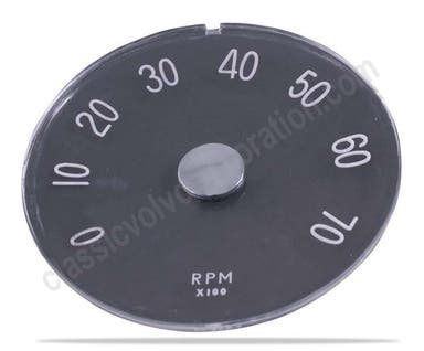 Glass for tachometer for Volvo 1800