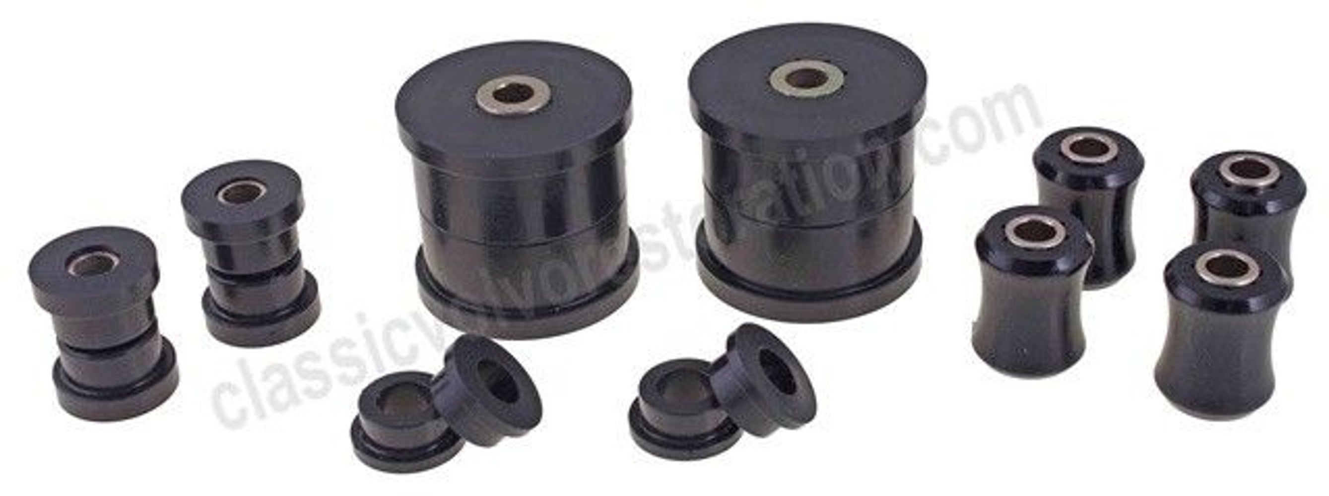 Rear bushing kit for Volvo Amazon, 1800, 1968, polyurethane