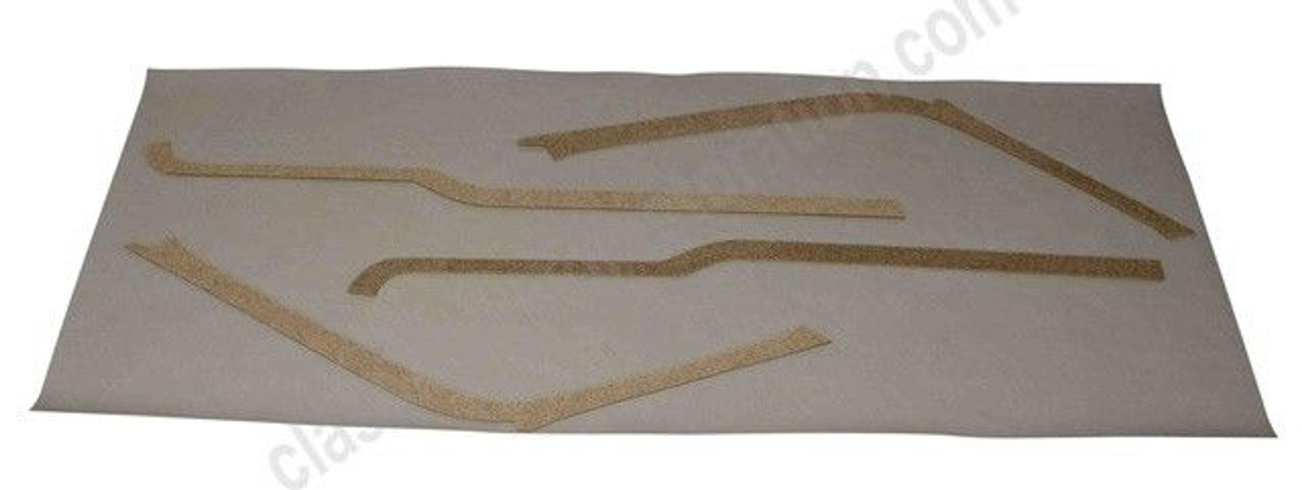 Panel set B-pillar/above door for Volvo Duett 1964-66 gray