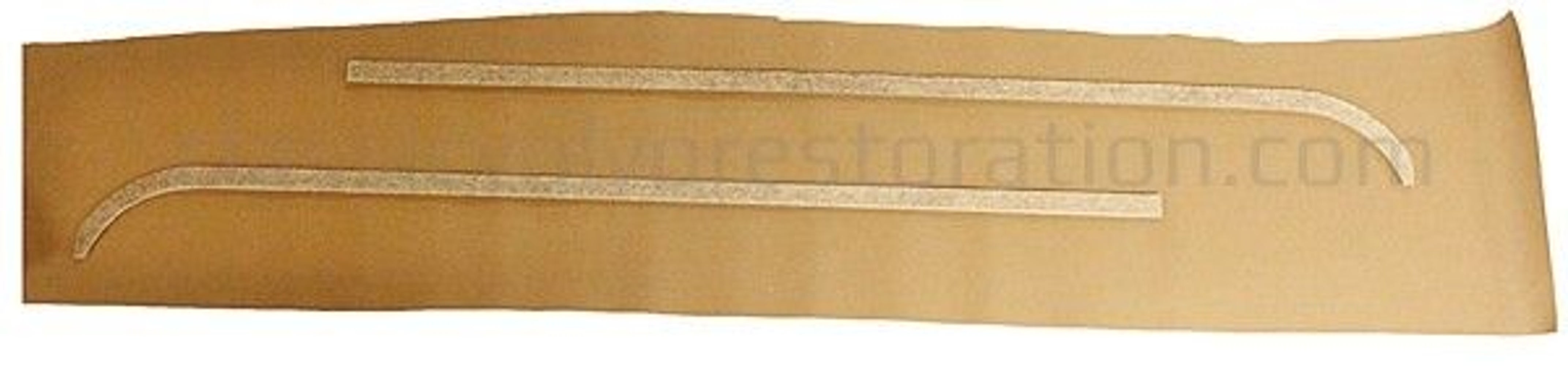 Panels B-pillar for Volvo PV544 1960-61, light brown