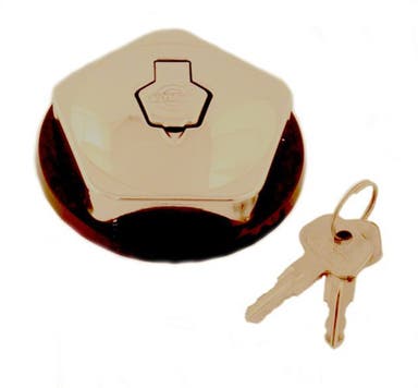 Lockable fuel tank cap for Volvo 140, 164 -73