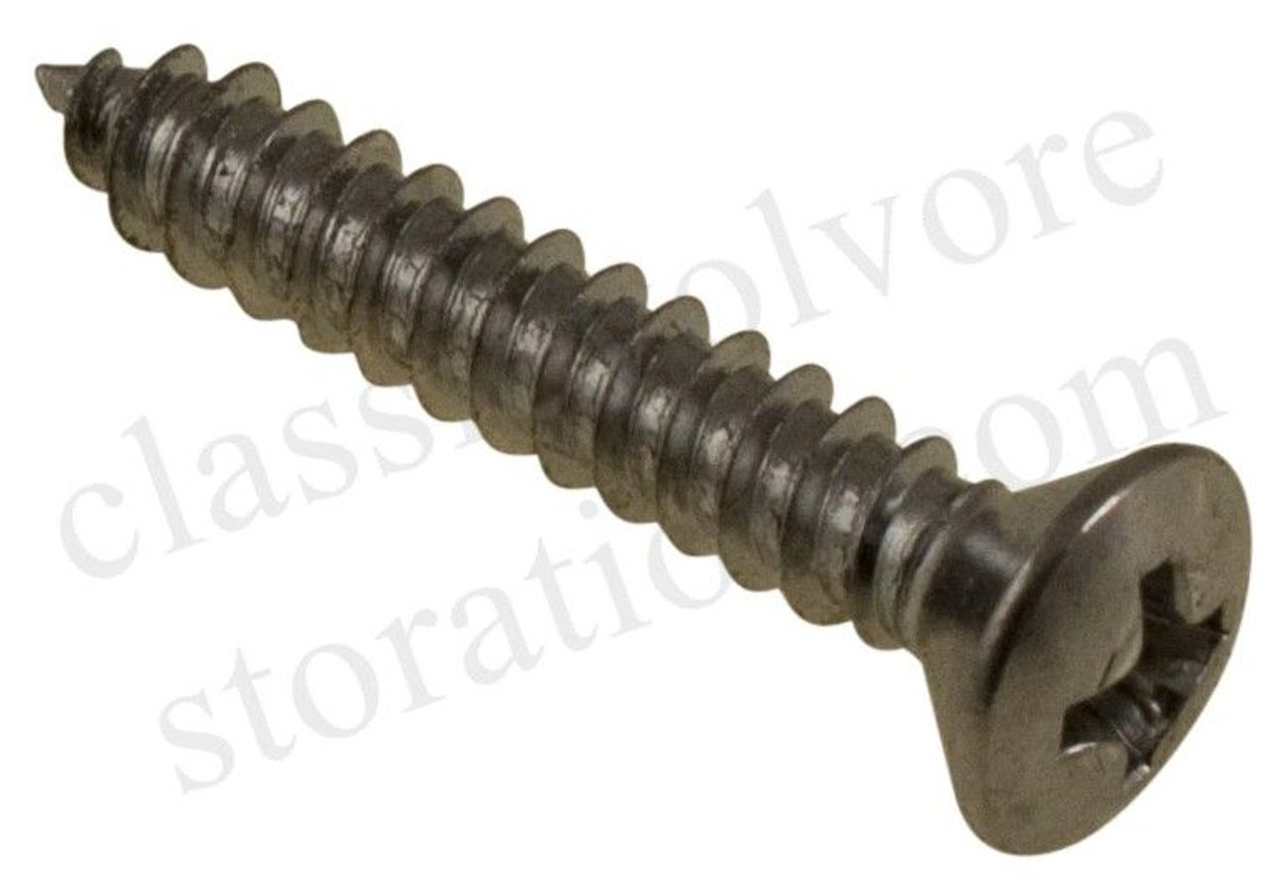 Screw KFXS cross groove black for Volvo Amazon, Amazon Kombi — bild 1 av 2