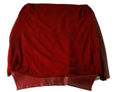 Upholstery Front backrest for Volvo 240, 245, 260, 265 -78 red