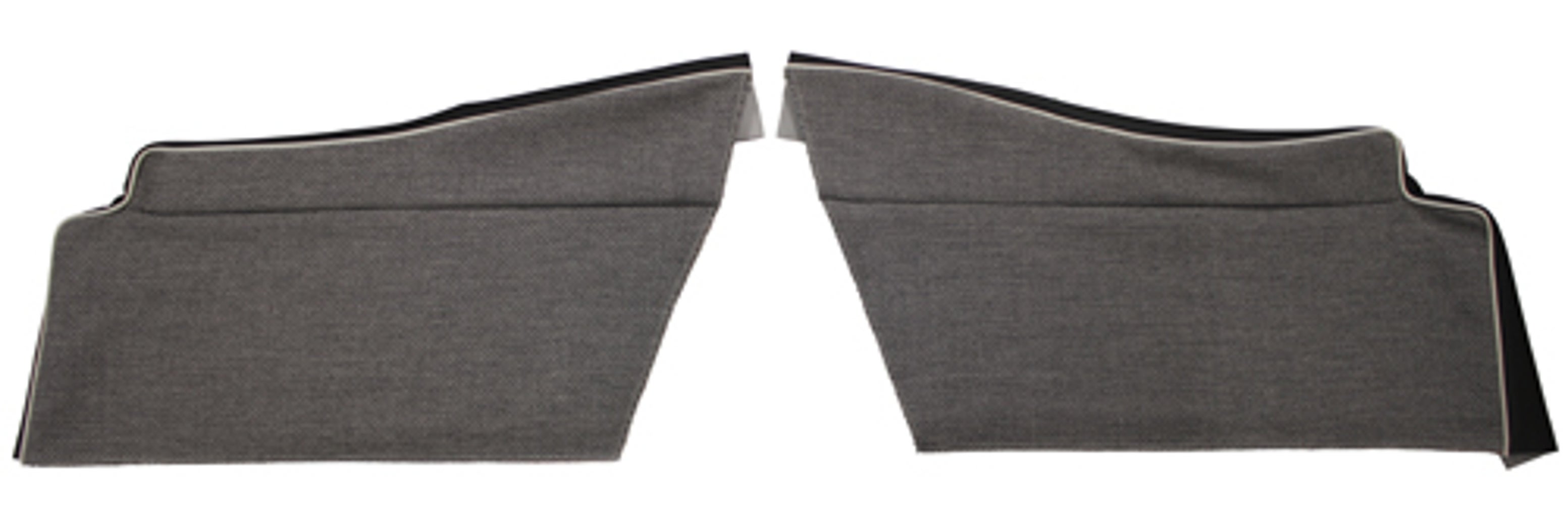 Upholstery Rear sides lower for Volvo PV444 1957 gray/black
