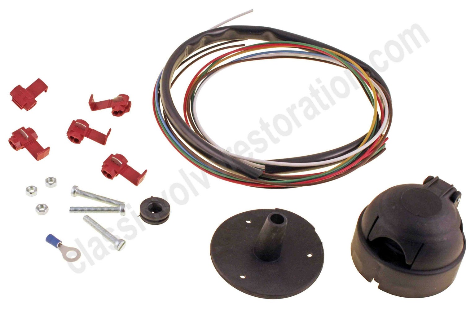 Universal electrical kit for towbar
