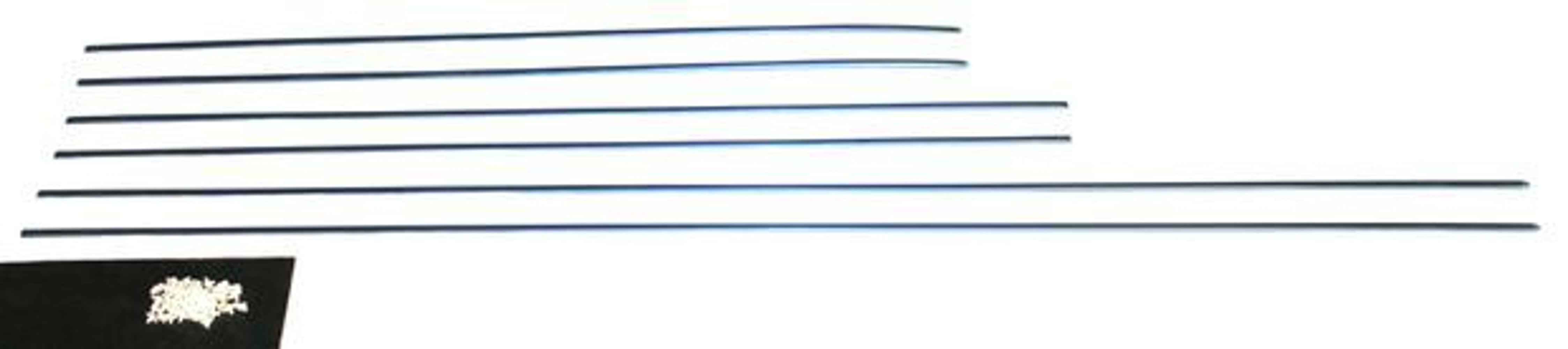 Decorative moldings for the fenders for Volvo 142, 1967-73