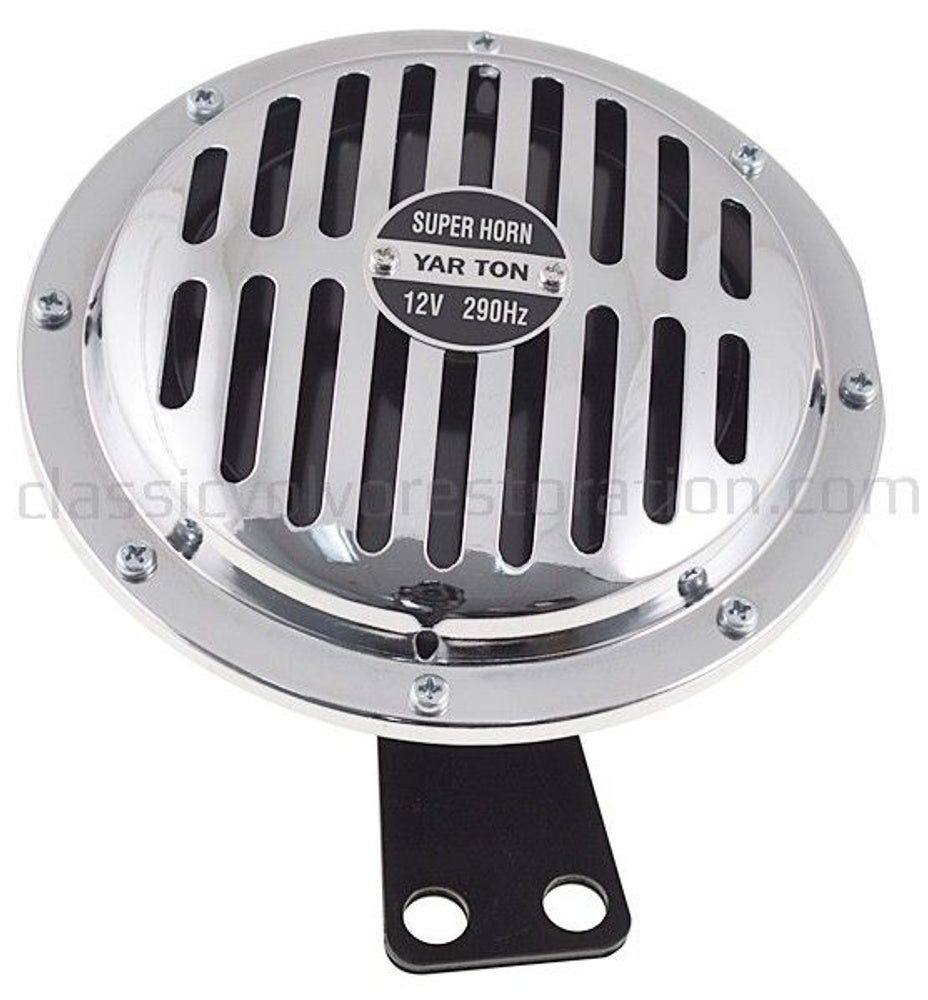 Horn 12V 150 mm universal chrome