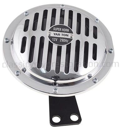 Horn 12V 150 mm universal chrome