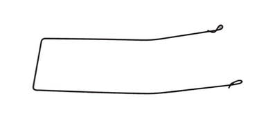 Wire 165 mm for Volvo 240, 260