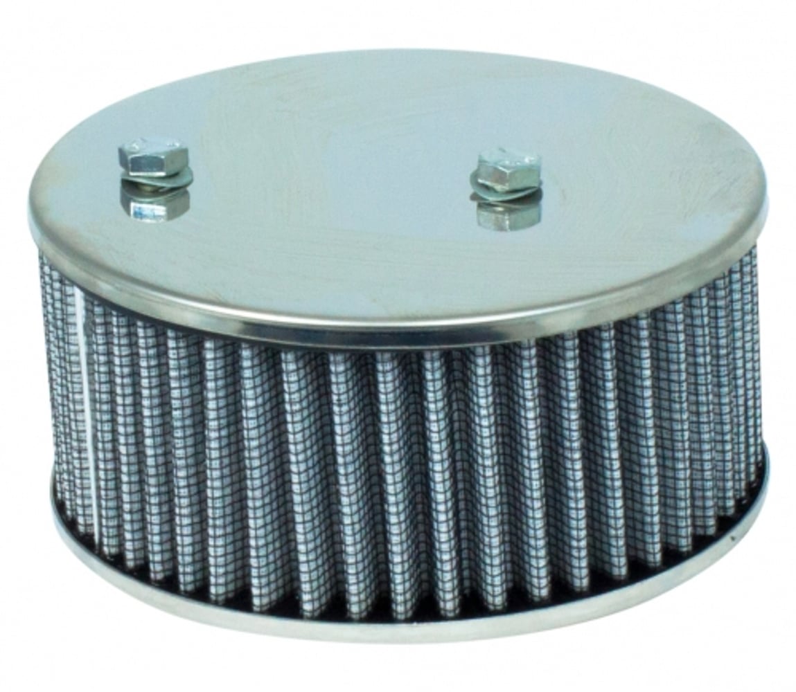 Air filter Stromberg CD175 with ventilation High Performance Stainless for Volvo B18, B20