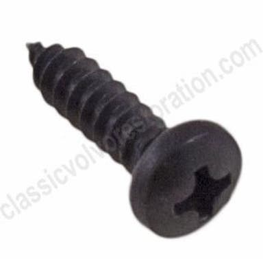 Screw RXS black l=16 mm for Volvo PV444, PV544, Duett