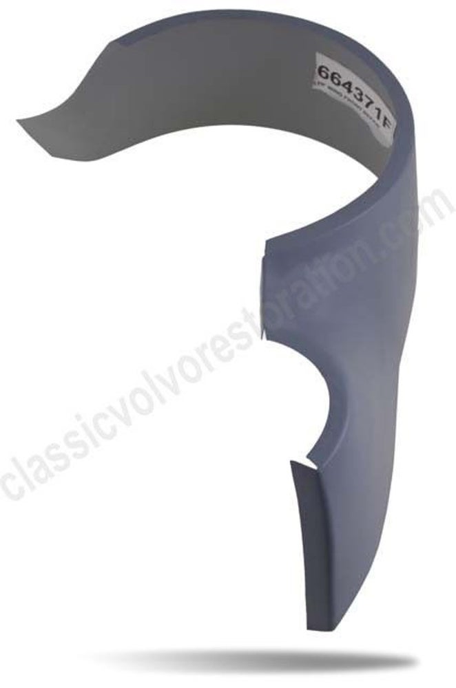 Sheet metal front fender near headlights for Volvo 1800, left