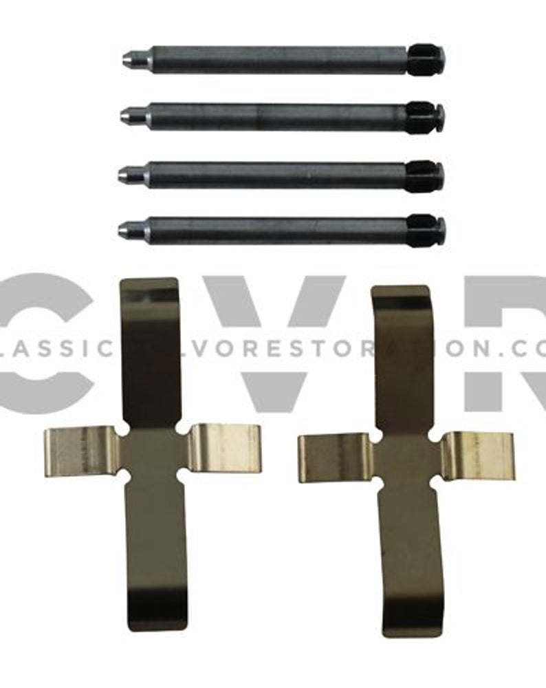 Front brake pad mounting kit for Volvo 140, 164, 240 1967-78 ATE non vent