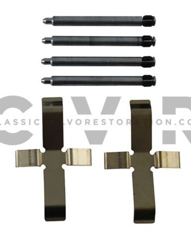 Front brake pad mounting kit for Volvo 140, 164, 240 1967-78 ATE non vent