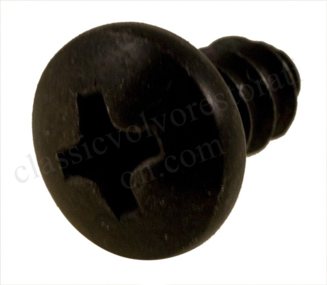 Screw cross recess RXS black for Volvo PV444, PV544, Duett, Amazon, Amazon Kombi, 1800 — bild 1 av 2