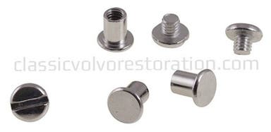 Seat belt screw set