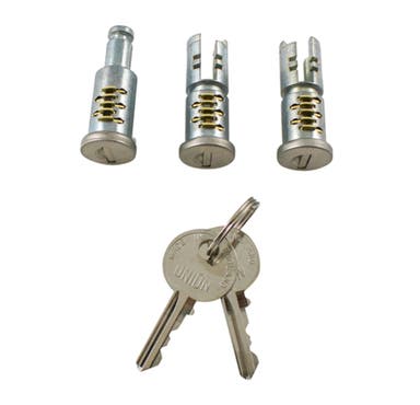Lock cylinder set door and trunk for Volvo Amazon Kombi