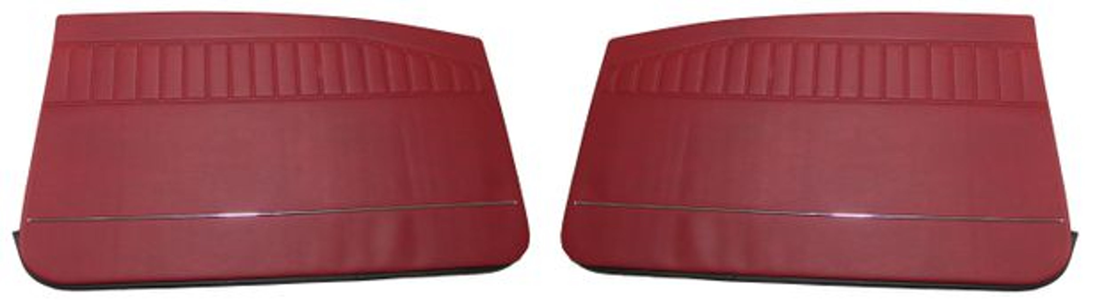 Door panels for Volvo Amazon 2d 1970 red