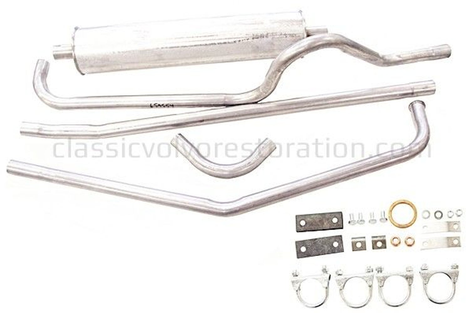 Exhaust system for Volvo PV, B4B — bild 2 av 2